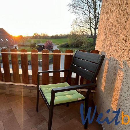 Ferienwohnung Weitblick Mit Logia لوبه المظهر الخارجي الصورة